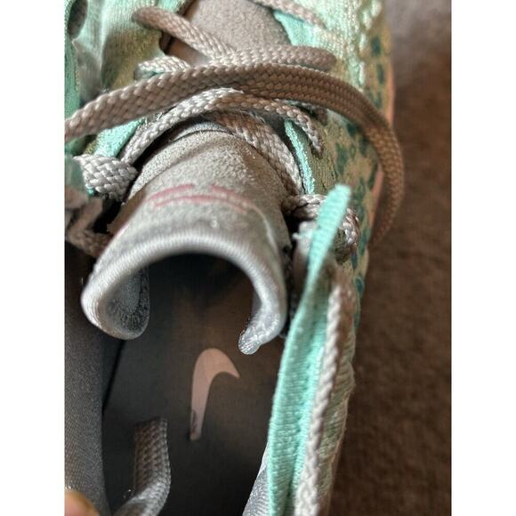 Nike LeBron James Shoe Kids 5Y XVII 17 GS South Beach Miami Vice Basketball Knit - Picture 14 of 15